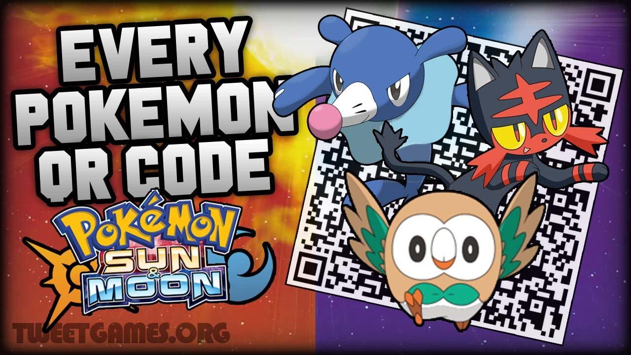 Pokemon Qr Codes Tweets Games