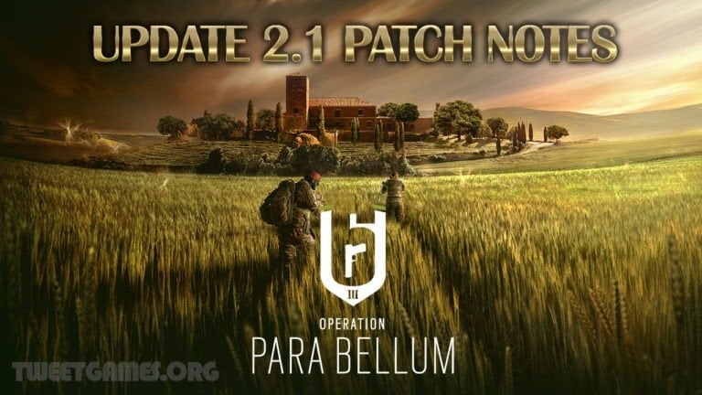 Rainbow 6 Siege Update 2.1